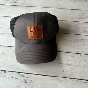Fay ranch snap back one size adult